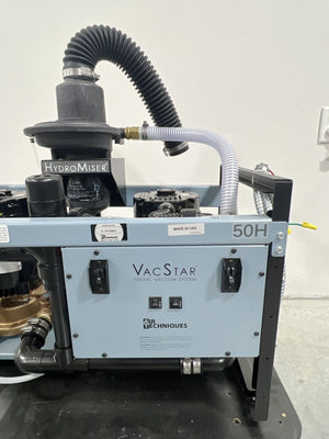 NEW UNUSED Air Techniques VacStar 50H Dual Head Dental Vacuum Pump w/HydroMiser