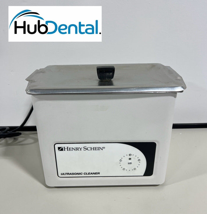 Henry Schein Ultrasonic Cleaner Dental Lab Equipment 3 3/8 Qts. Clean & Powerful