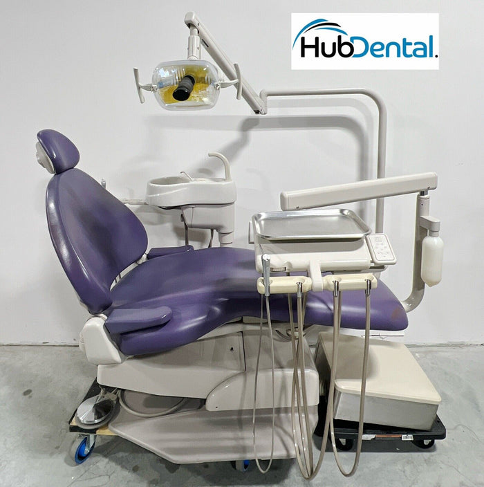 ADEC 1040 Dental Chair, Radius Delivery Unit, Assistant’s Pkg & Light. Nice!