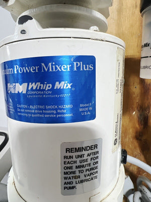 Whip Mix Vacuum Power Mixer Plus & Plaster, Stone, Alginate Combination Unit