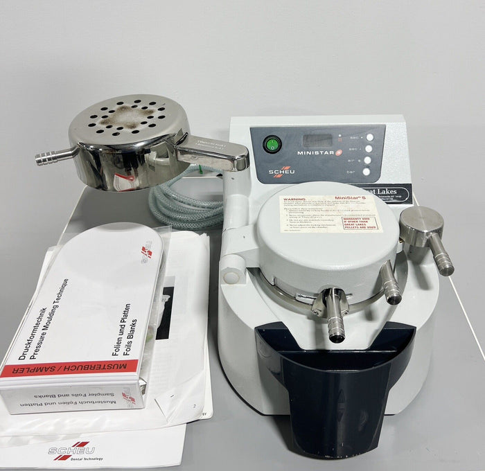 Scheu MiniStar S Dental Dentistry Lab Vacuum Pressure Thermoforming System