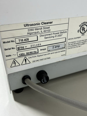 HealthSonics Ultrasonic Cleaner Model T10.4CS 3.2 Gallon Tank. Clean!!