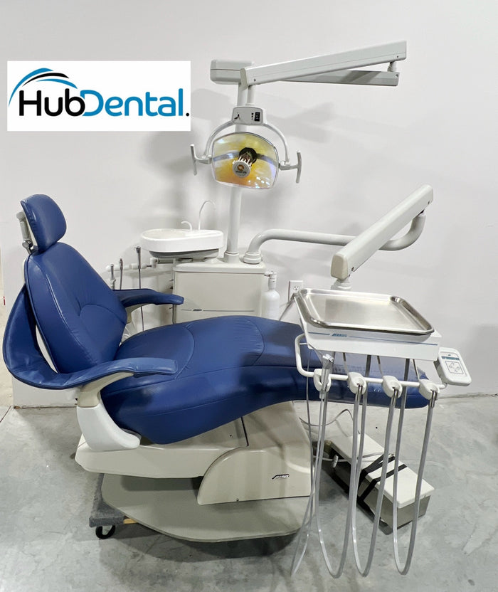 Marus Dental Chair.  Delivery Unit, Cuspidor, Assistant’s Pkg & Light.